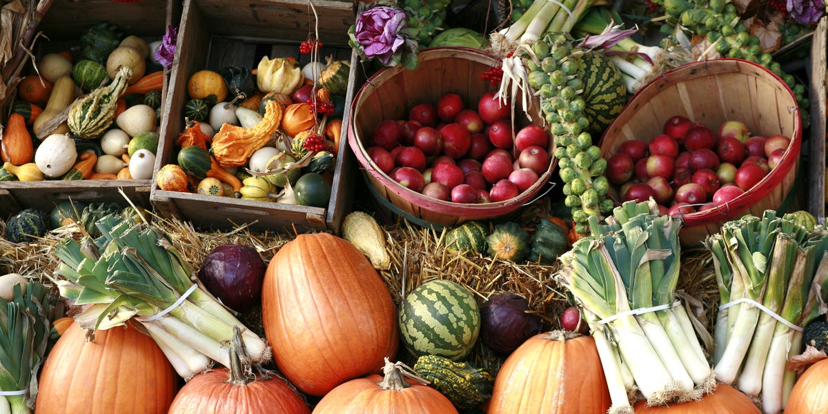 The 12 healthiest autumn fruit and veg to eat now, according to dietitians - Good Housekeeping