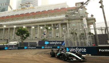 F1 Singapore GP: Russell tops FP1 with Verstappen also impressing