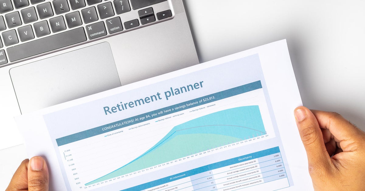Retirement planning report showing financial growth and savings projections for future stability and success
