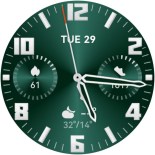 Cool Jade watch face customization options