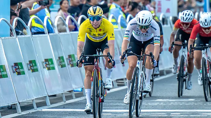 Lara Gillespie secures career-best World Tour stage race result | Video