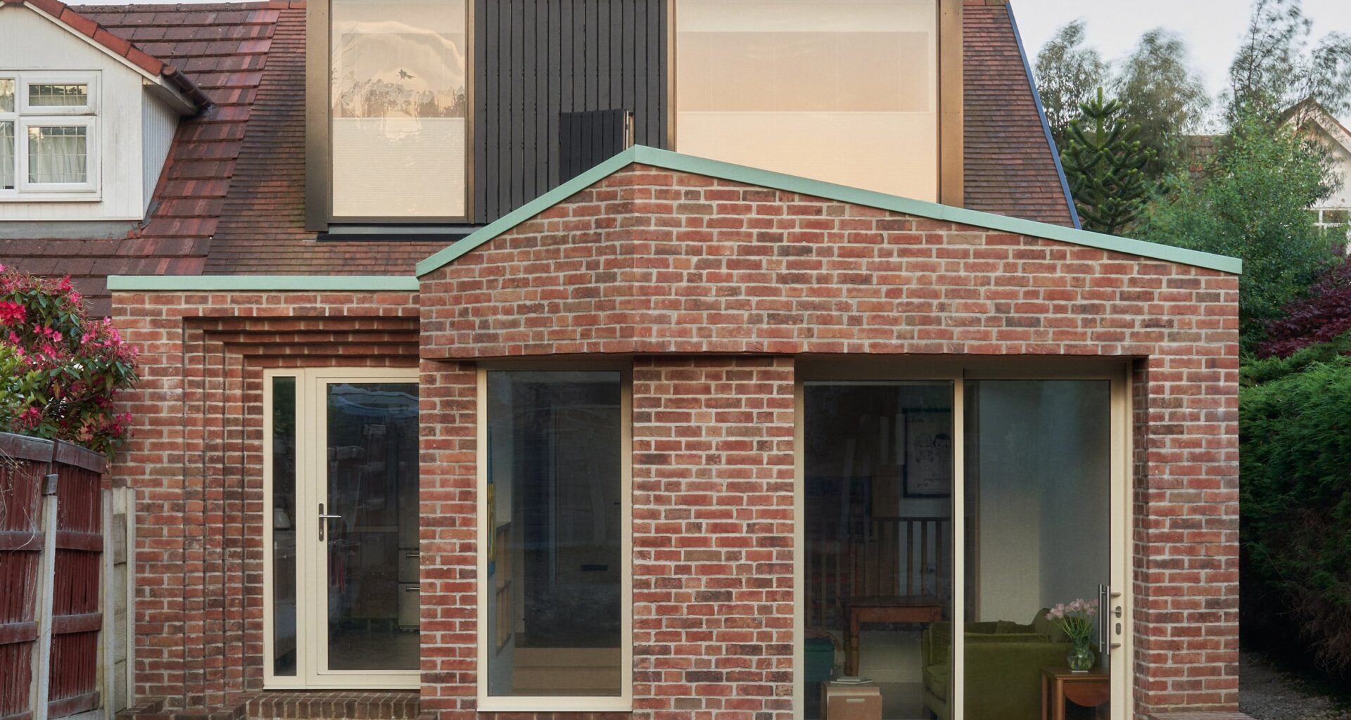 Loader Monteith expands red-brick bungalow in Manchester