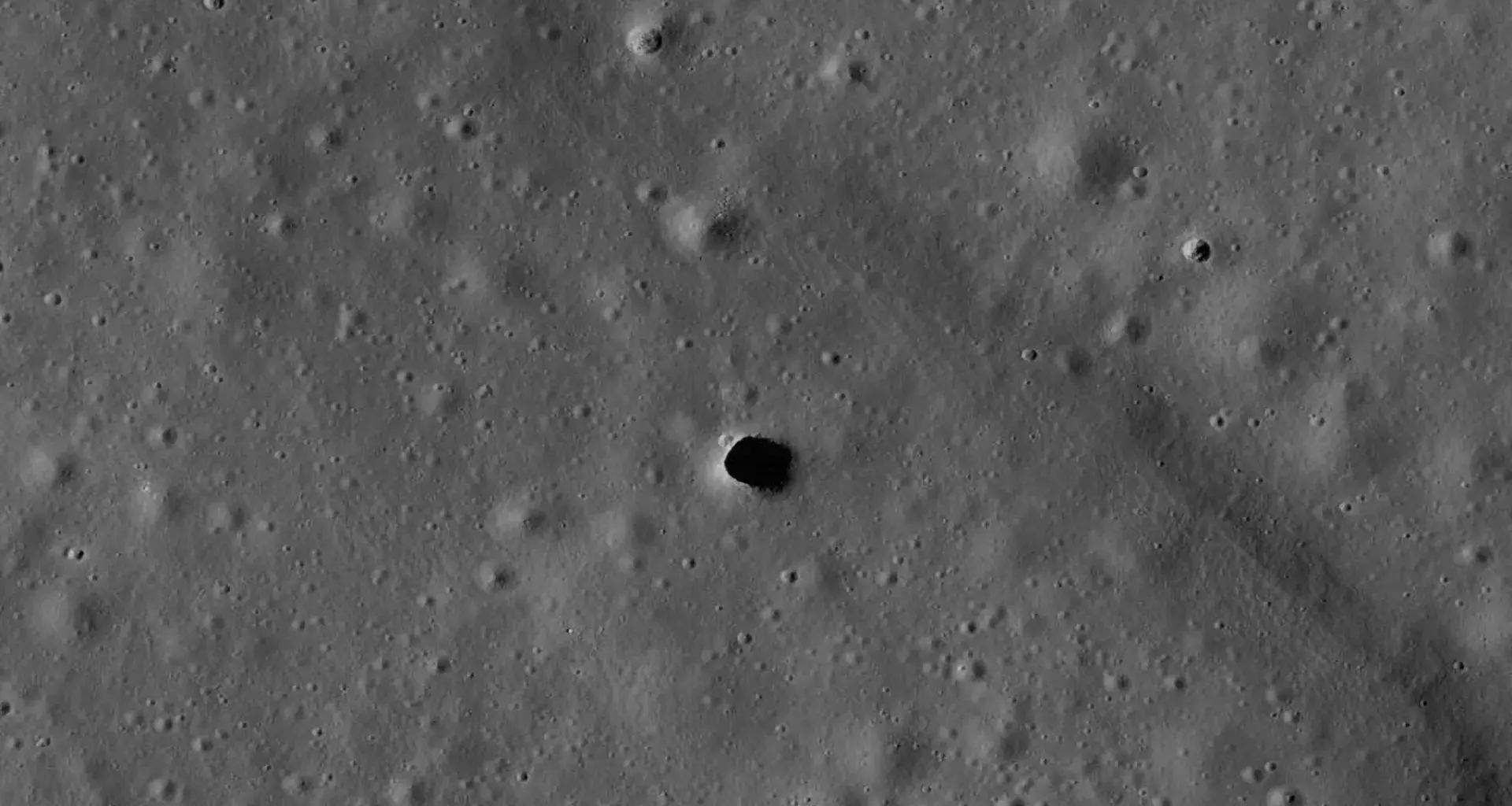 This mysterious hole on the Moon may open into a giant cave