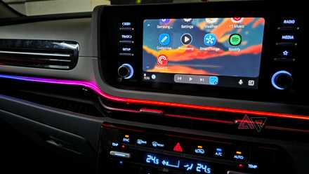 Android Auto dashboard