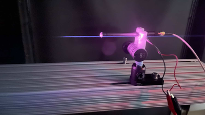 North Carolina State University researchers turn laser beams into a lightsaber-like antenna that sends radio signals without metal and boosts reception by 2.5 times