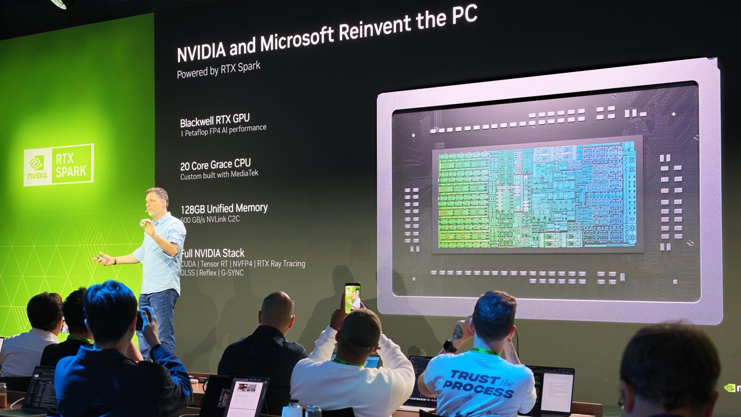 Nvidia reintroduces the RTX Spark chip at its Editor’s Day.