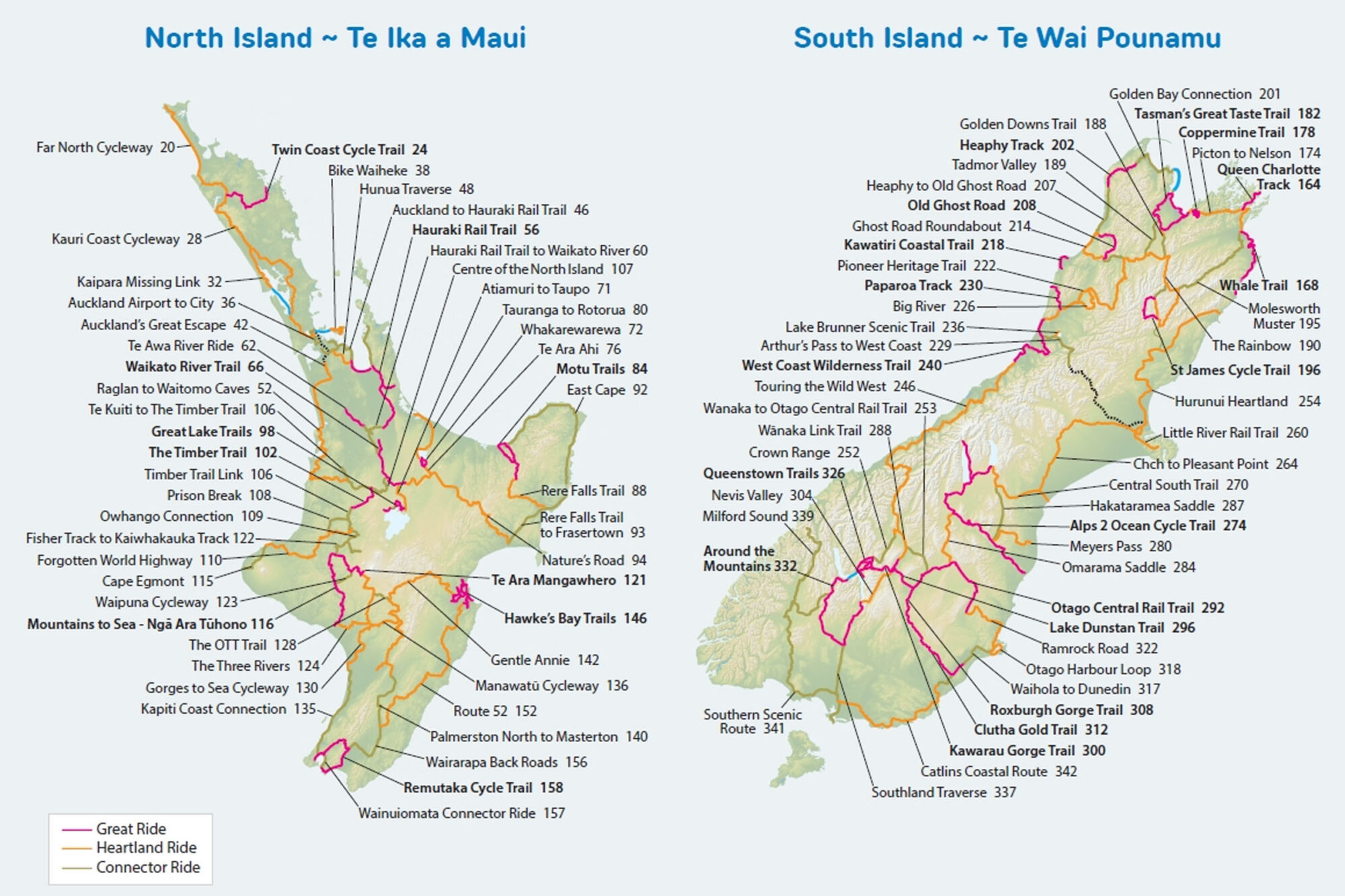 new zealand classic cycling routes