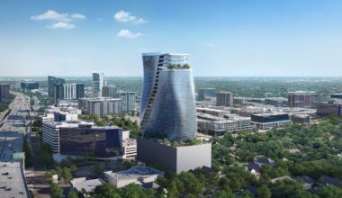 STG Design unveils design for "sinuous" Houston skyscraper