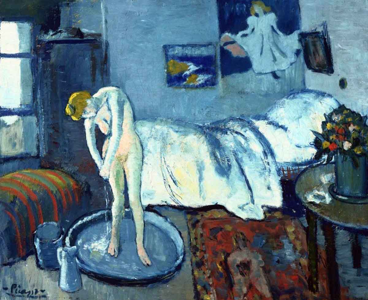 picasso blue room blue period