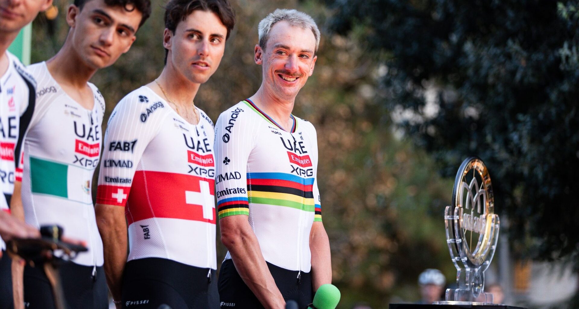 Brandon McNulty: I don't feel burdened by the rainbow jersey, I just feel like I'm trying to honour it