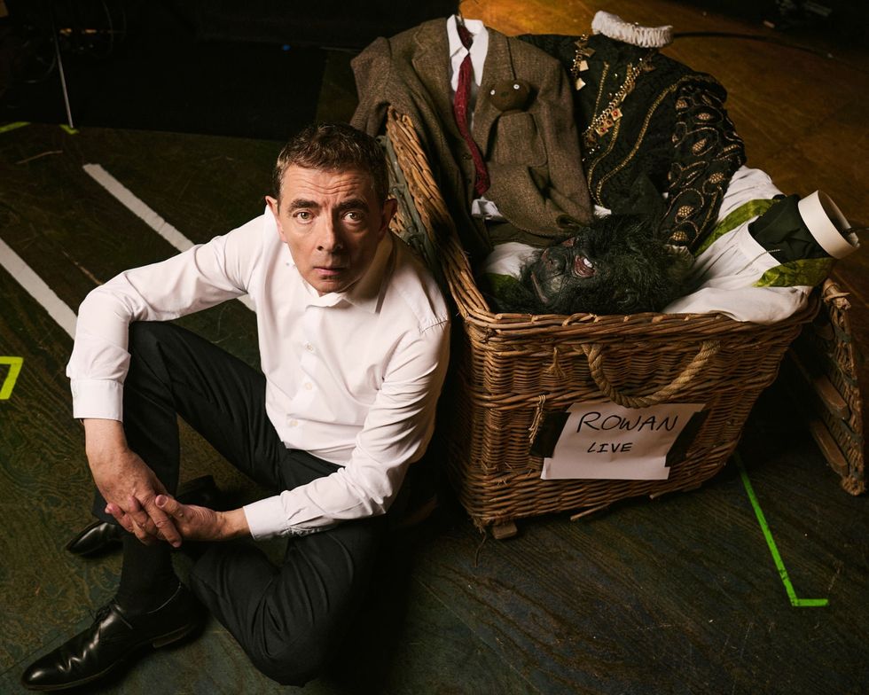 Rowan Atkinson for new stage show Rowan Live