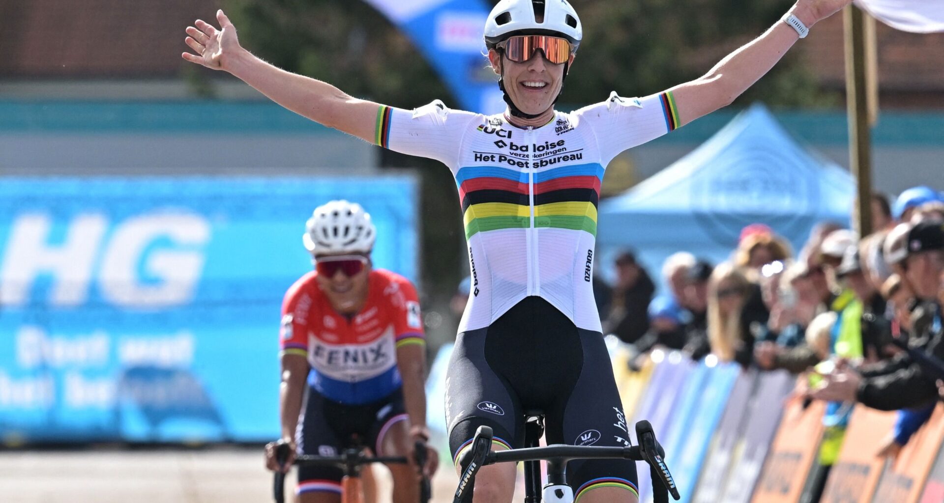 Superprestige Overijse: Lucinda Brand takes commanding victory with powerful solo performance