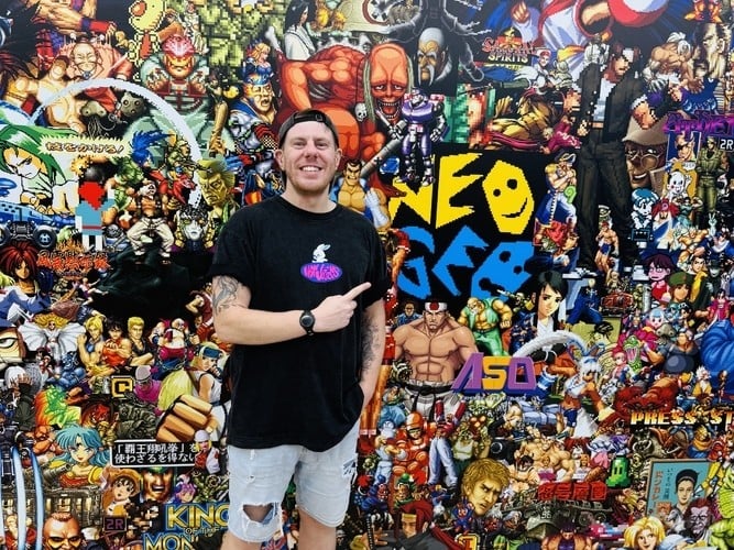 Sammy at Neo Geo Pop-Up Store