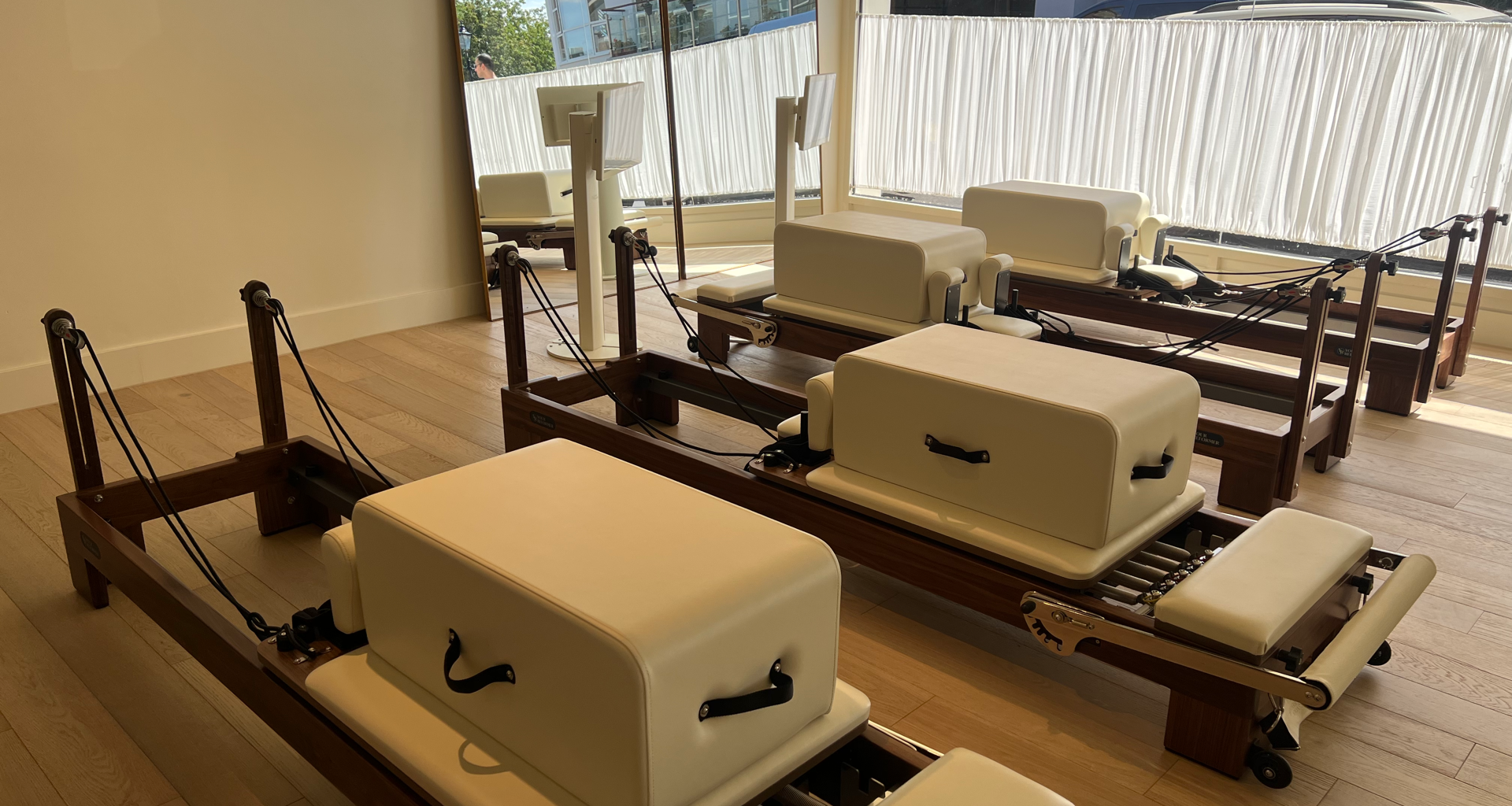A Pilates class on Lacy Road felt like a spa, until one leg started shaking