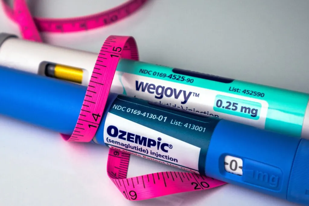 Ozempic and Wegovy pens landscape image