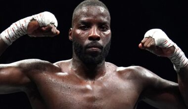 Lawrence Okolie had been in line for a world heavyweight title fight