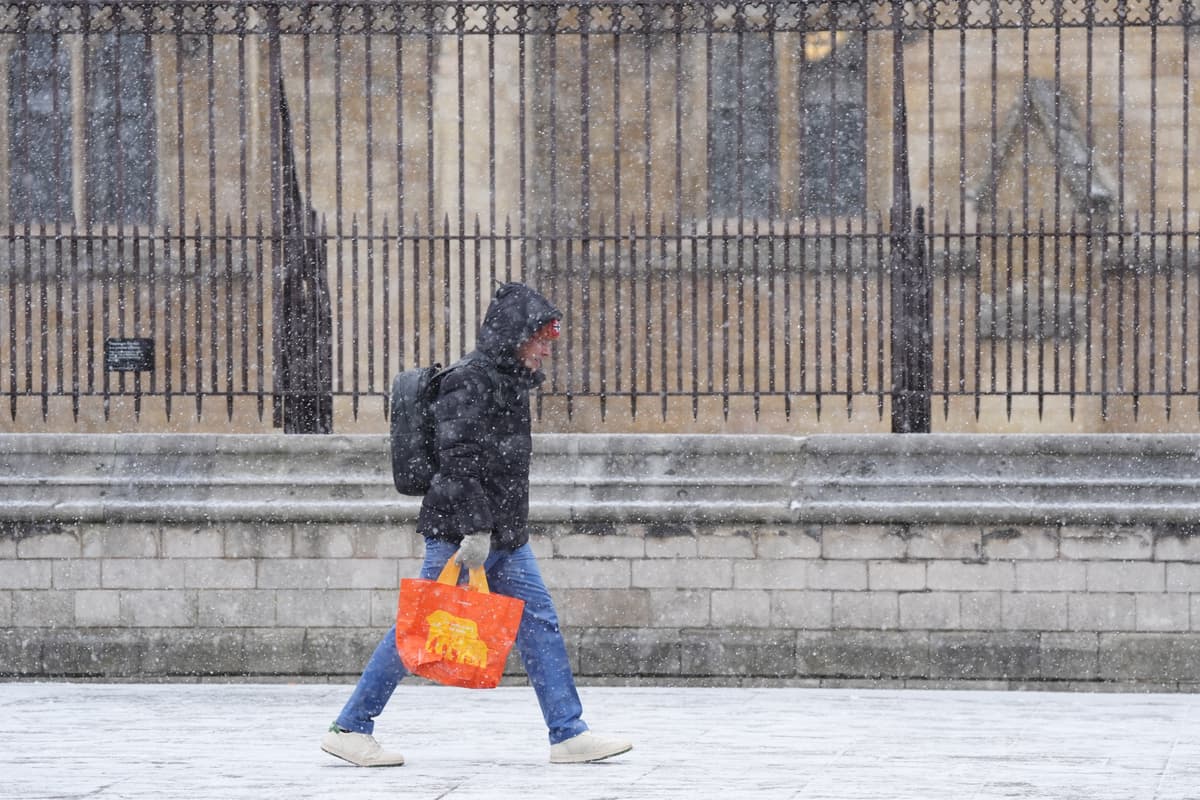 Londoners advised to stockpile three days of food as fears grow over polar vortex