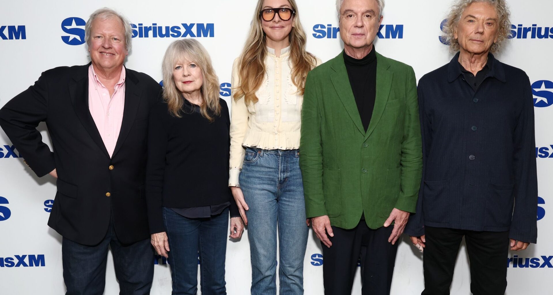 Talking Heads at SiriusXM radio Q&A. CREDIT: Getty Images for SiriusXM