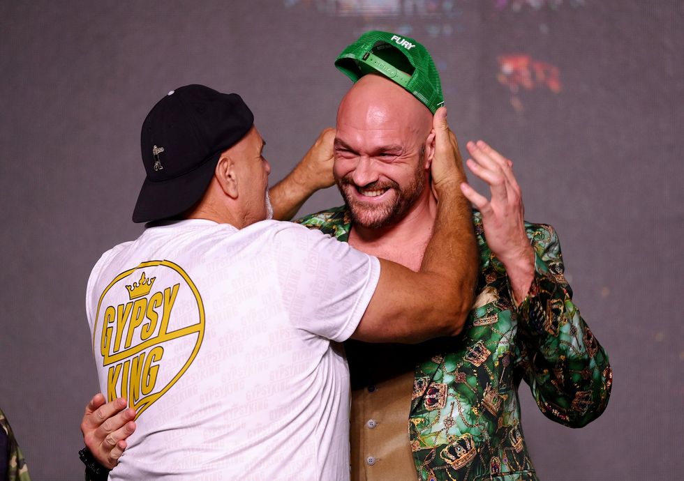 Tyson Fury and John Fury have drifted in recent years