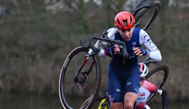 Célia Gery to end cyclo-cross season after European championships due to ‘leg pain’