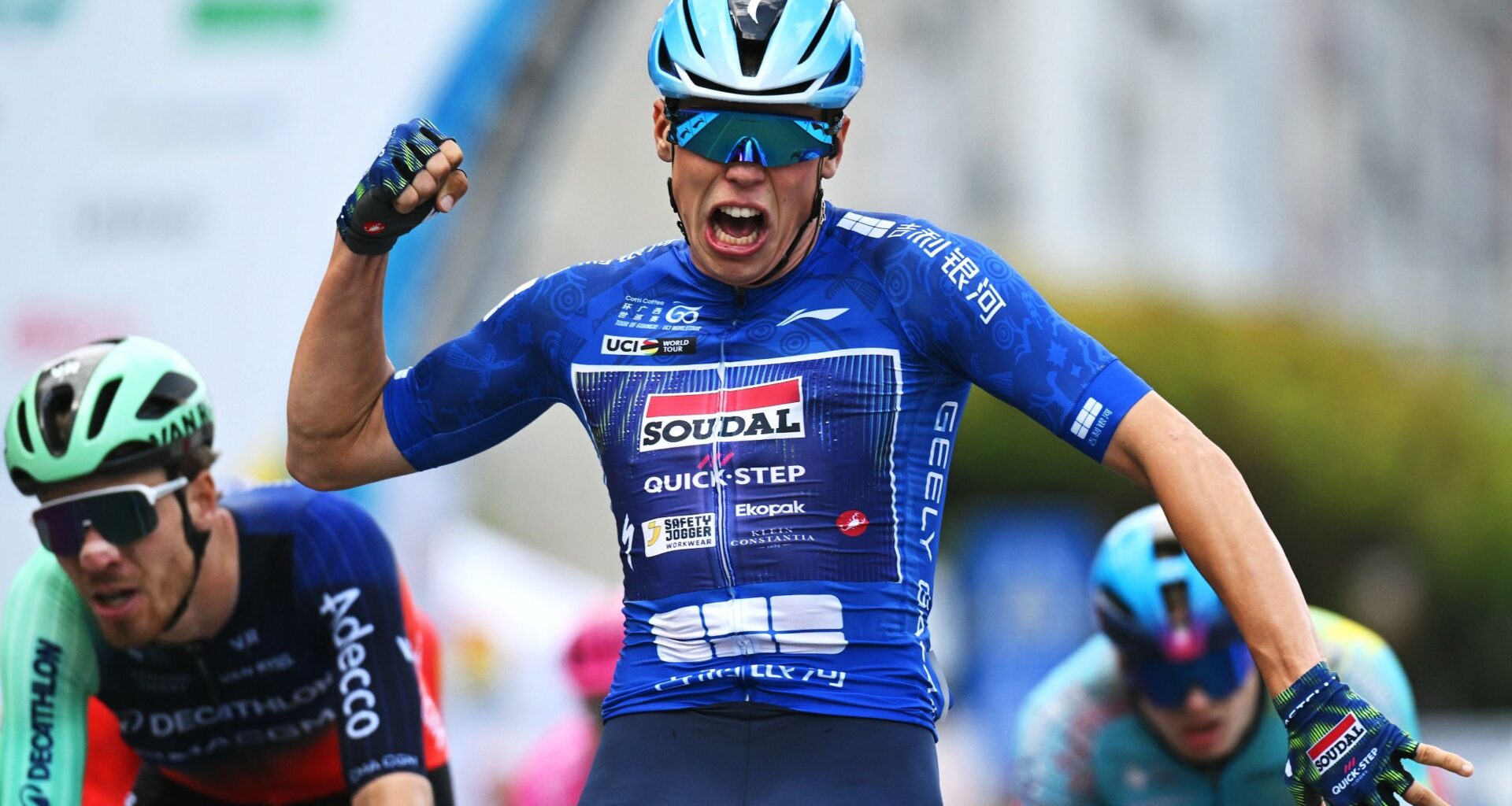 Tour of Guangxi: Paul Magnier claims victory and the race lead as sprinters survive hilly stage 4