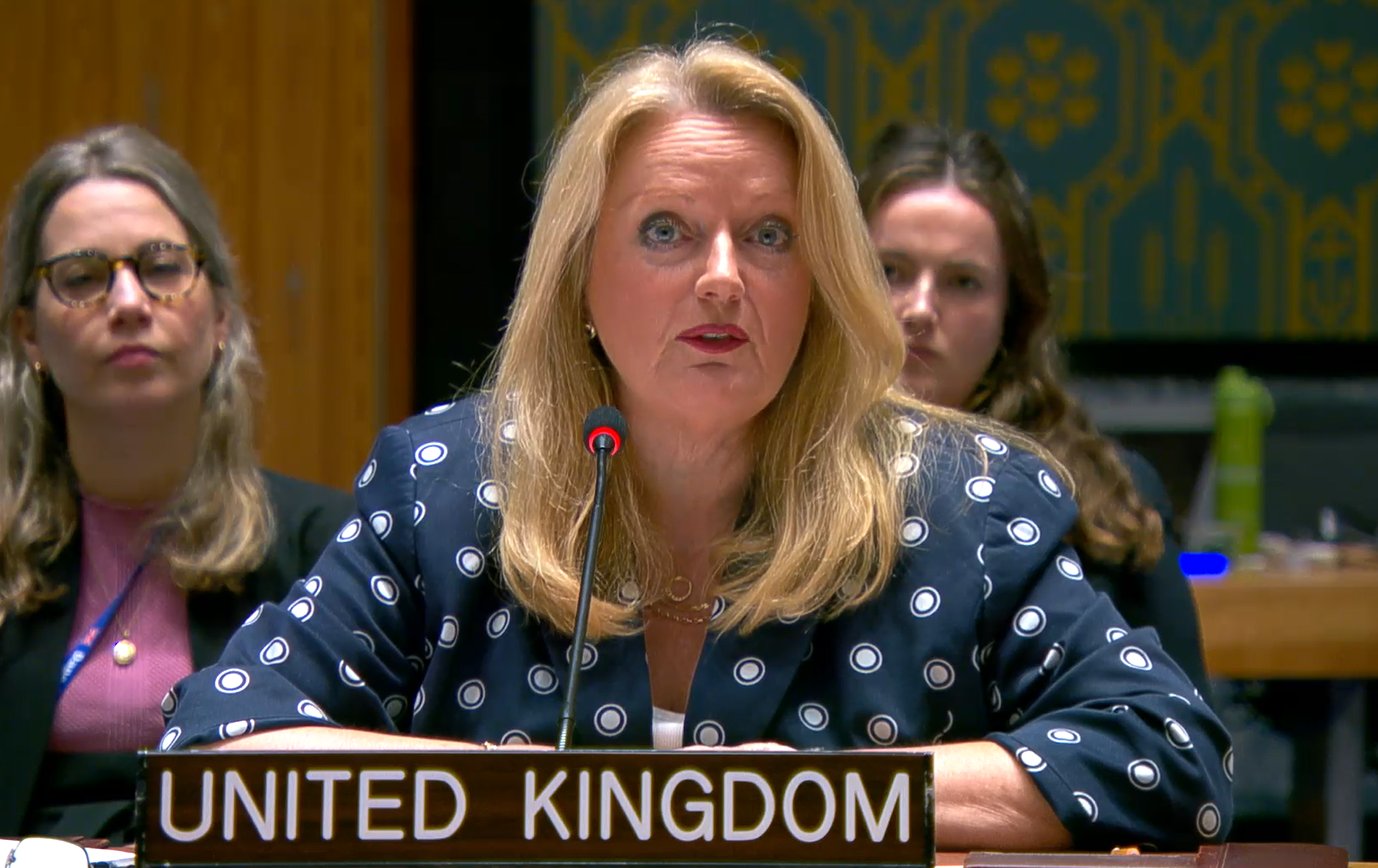 Sarah MacIntosh, Permanent Representative of the United Kingdom to the United Nations — Statement at the UN Security Council on the Situation in Colombia