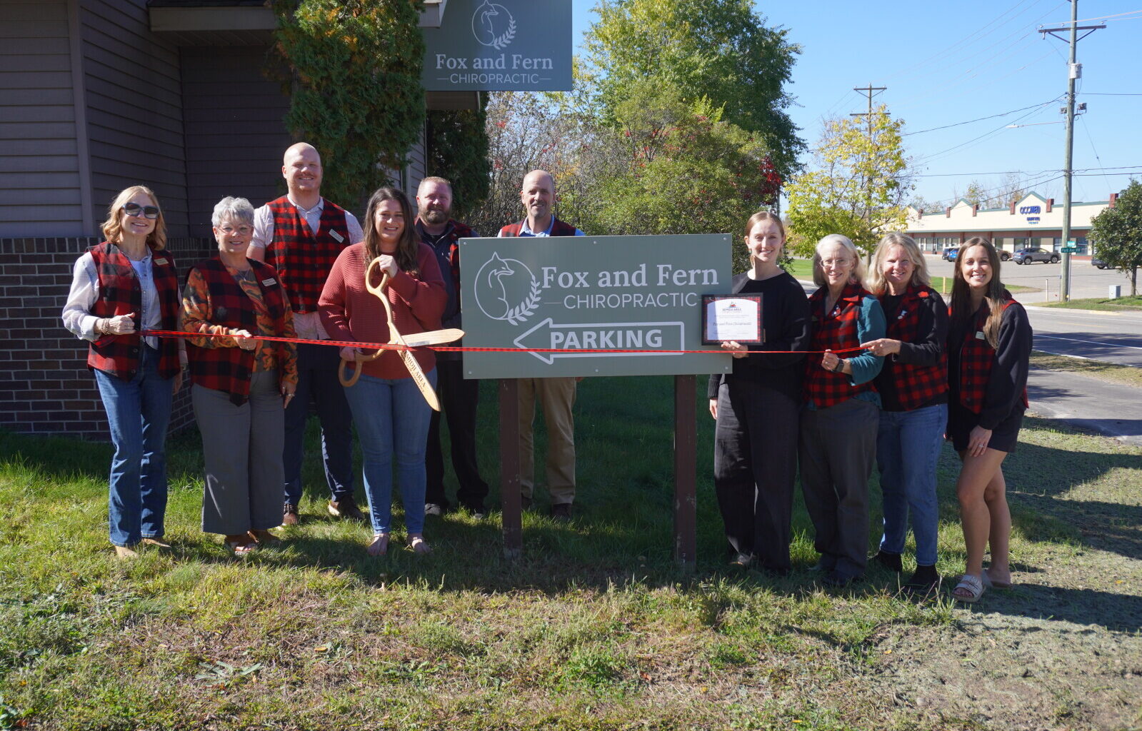 Bemidji Chamber of Commerce welcomes Fox and Fern Chiropractic