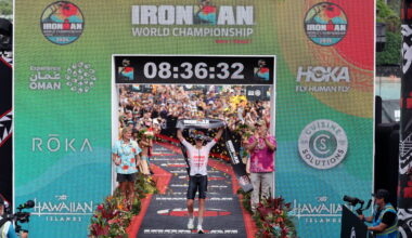 Ironman Kona: Taylor Knibb wins redemptive world title after leader hits the wall in final mile