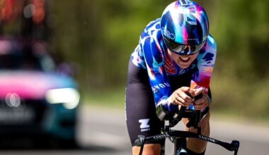2026 Gracia Orlov&aacute;: race leader Emily Dixon during the stage 3 time trial