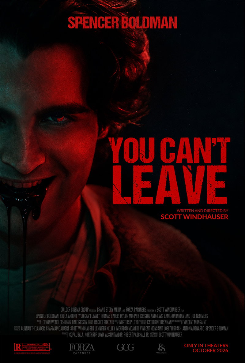 You Can't Leave Horror Poster
