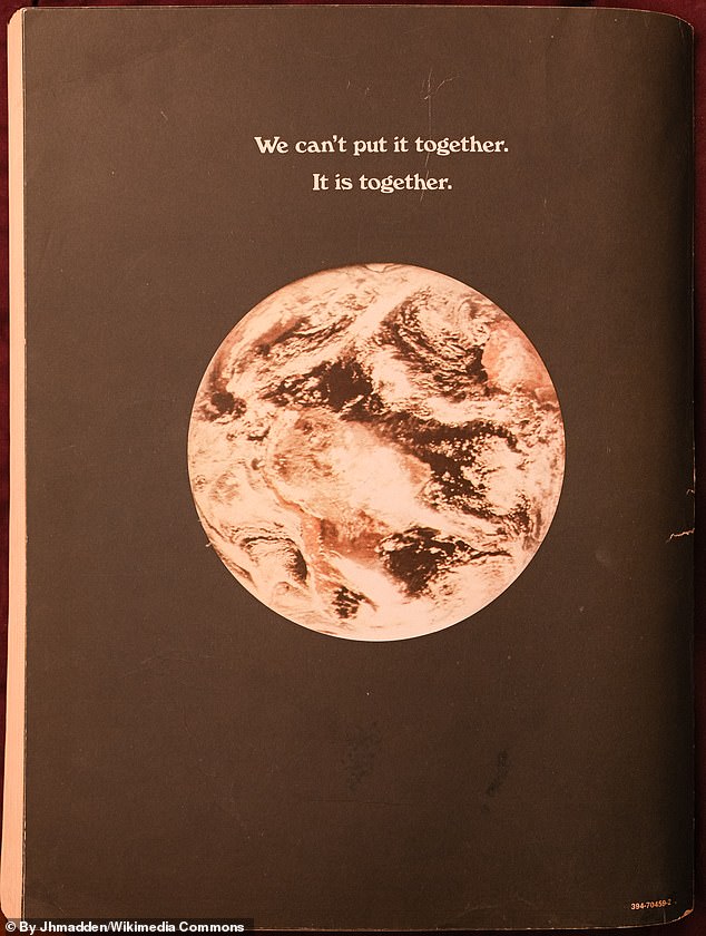 The first issue of the Whole Earth Catalog featured the first released picture of Earth from space, which Brand convinced the government to release