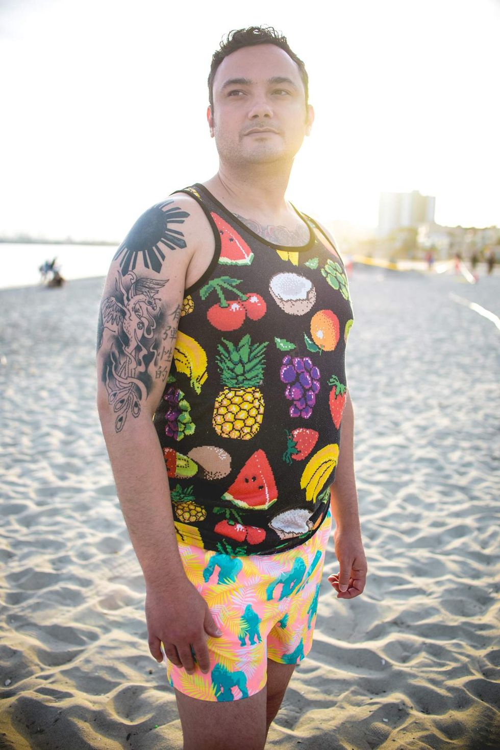 photo gallery Elska Magazine visits gay men in Los Angeles California USA