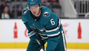 San Jose Sharks face decision on whether to keep Sam Dickinson in NHL