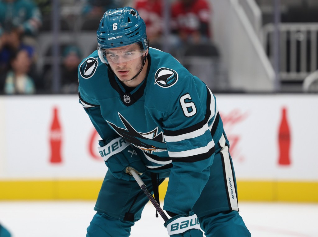 San Jose Sharks face decision on whether to keep Sam Dickinson in NHL