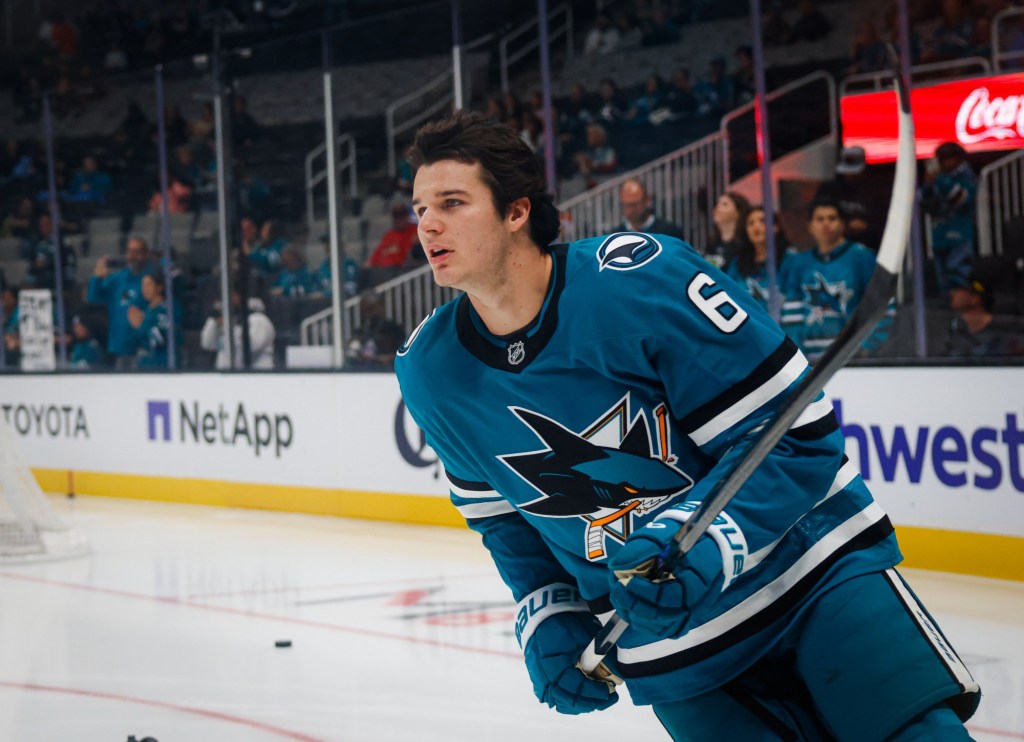 San Jose Sharks' Sam Dickinson dealing with uncertain NHL future