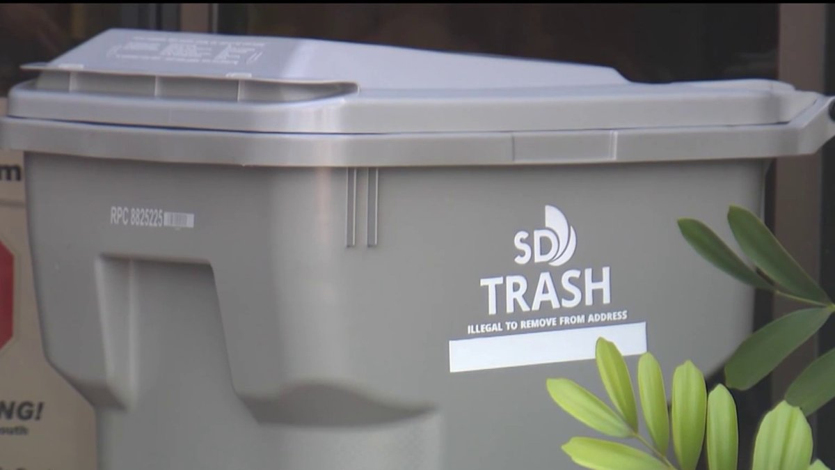 Phased rollout of San Diego trash bins begins on Monday – NBC 7 San Diego