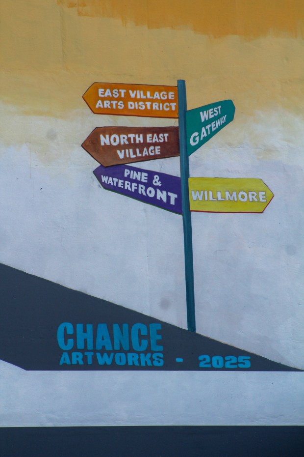 The North Pine neighborhood has a new mural. The mural...