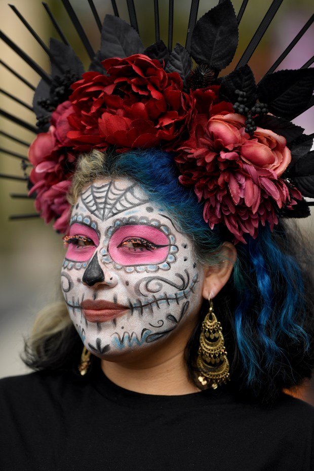 Leslie Jimenez, education program manager with the Museum of Latin...