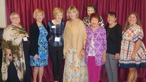 Rainbows for Ability First, photo from left, Jennifer Moore, Deloris...