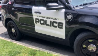 Coronado crime report: Child abuse report, DUI, public intoxication