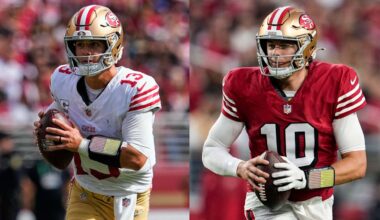 Niners QB Brock Purdy (toe) out Sunday vs. Texans; Mac Jones to start again for San Francisco