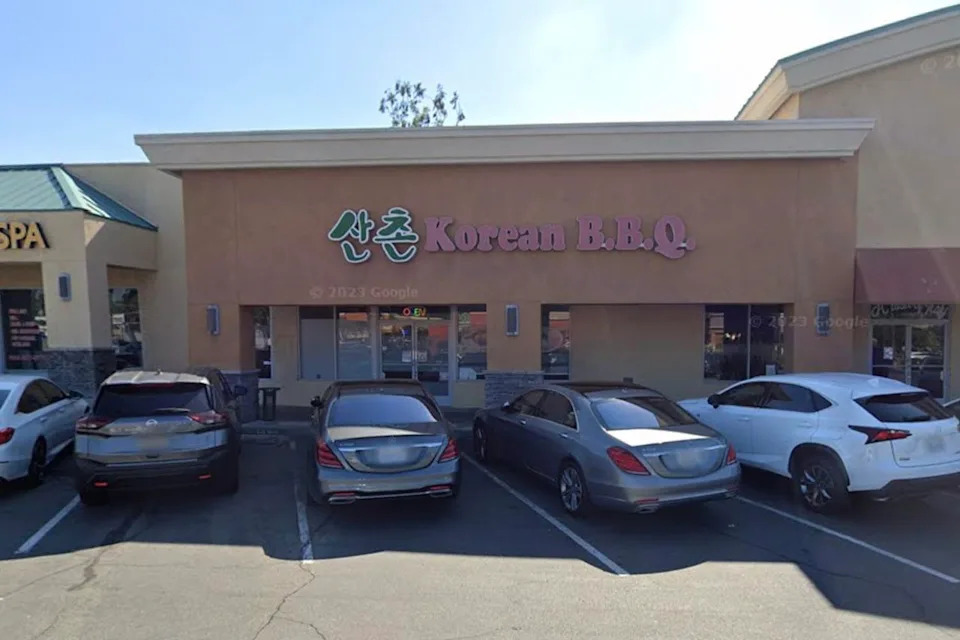 Google Maps Gui Gui 9292 Korean BBQ, where the shooting took place.