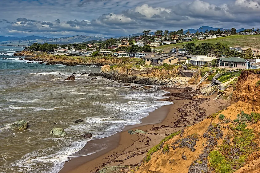 Abalone Cove in Cambria, California.