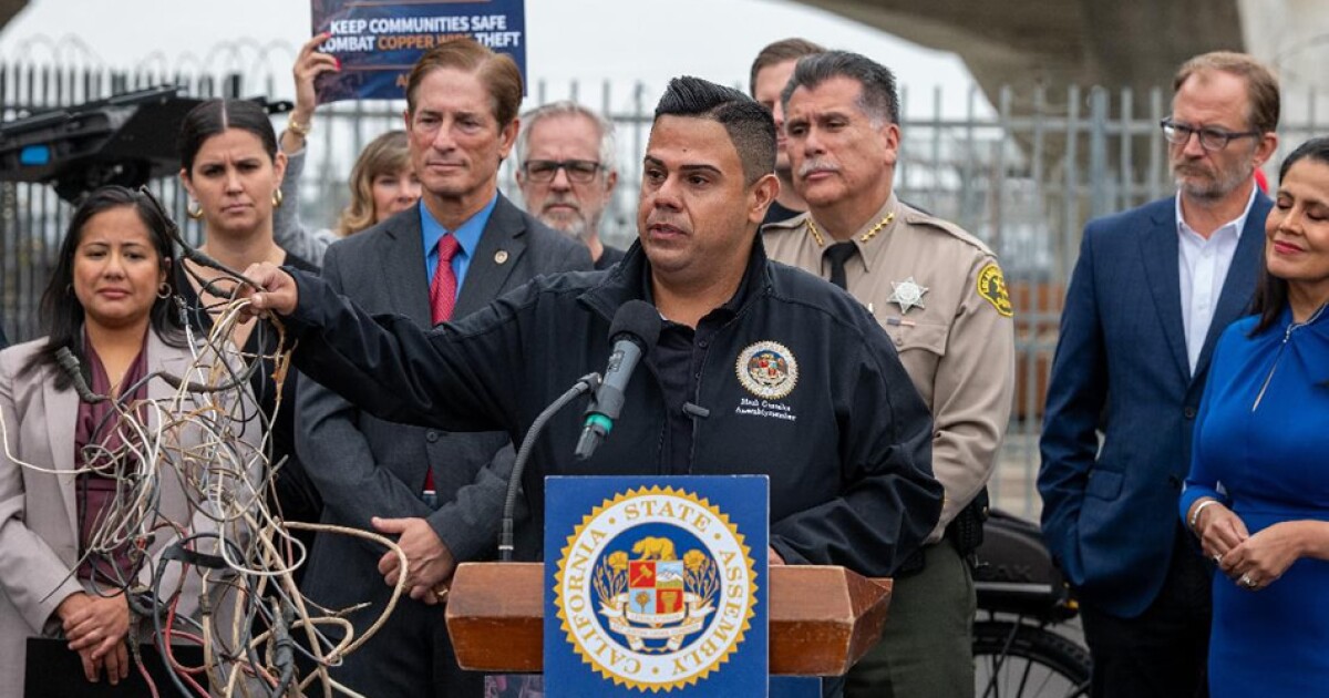 Newsom signs bill to stem copper wire theft that’s shutting LA’s lights off