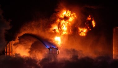 Massive fire erupts at Chevron refinery near Los Angeles