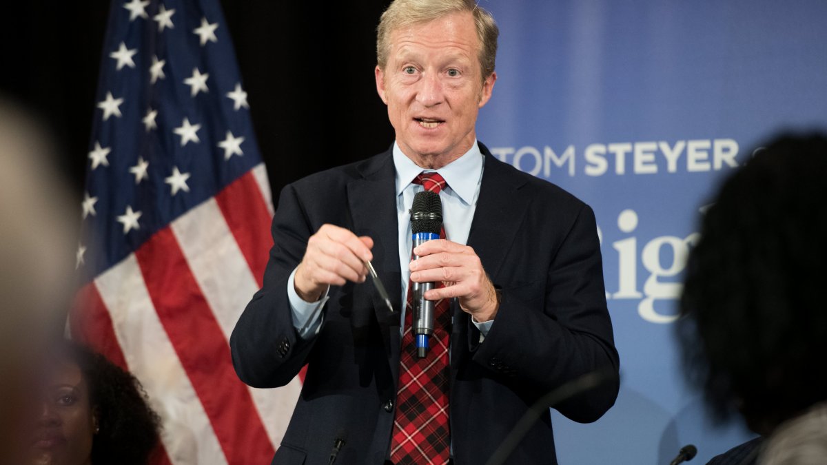 om Steyer announces run for California governor – NBC Los Angeles