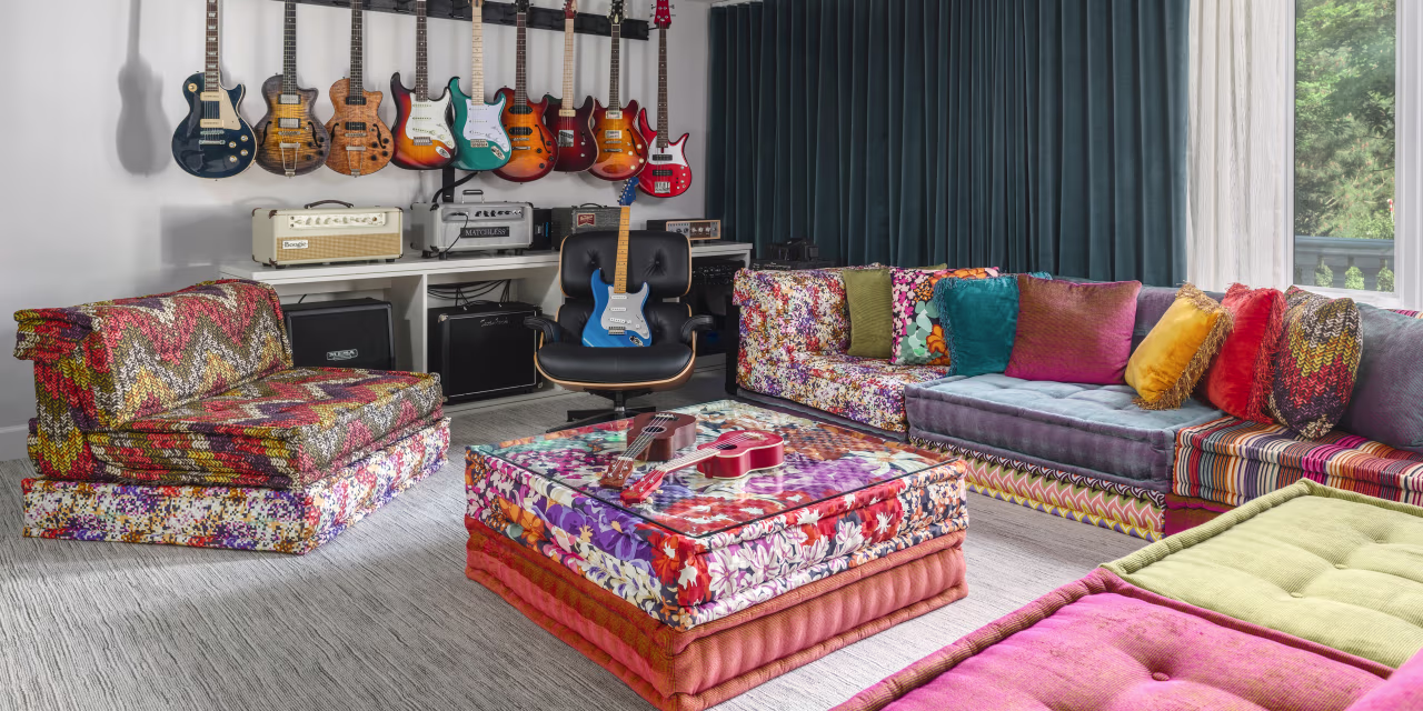 A $250,000 Renovation Helped a San Francisco Couple Jazz Up Their Music Room