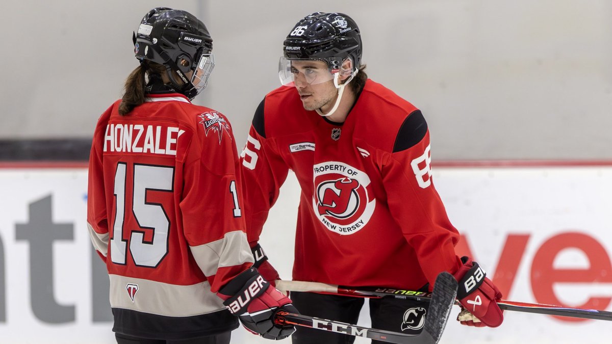 Make-A-Wish teen with cancer practices with New Jersey Devils – NBC Los Angeles