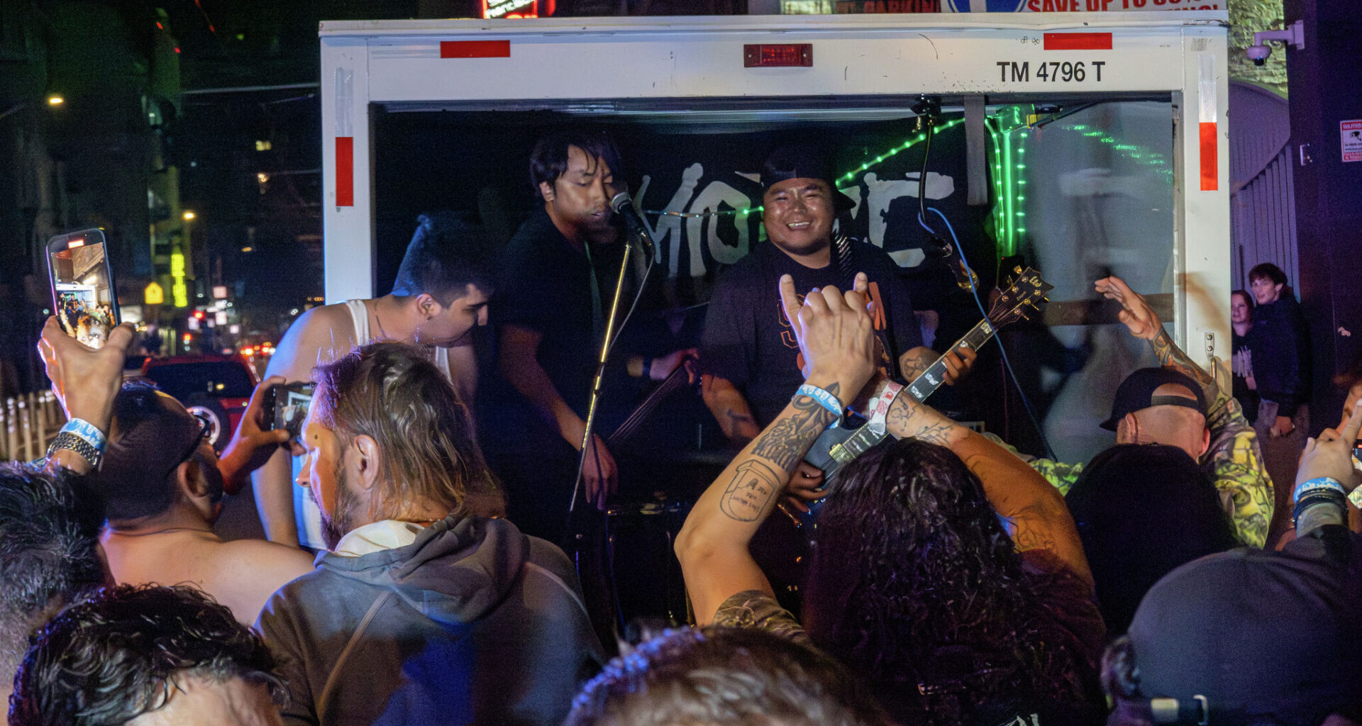 Queens of the Stone Age fans got a surprise U-Haul encore by S.F. trio