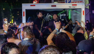 Queens of the Stone Age fans got a surprise U-Haul encore by S.F. trio